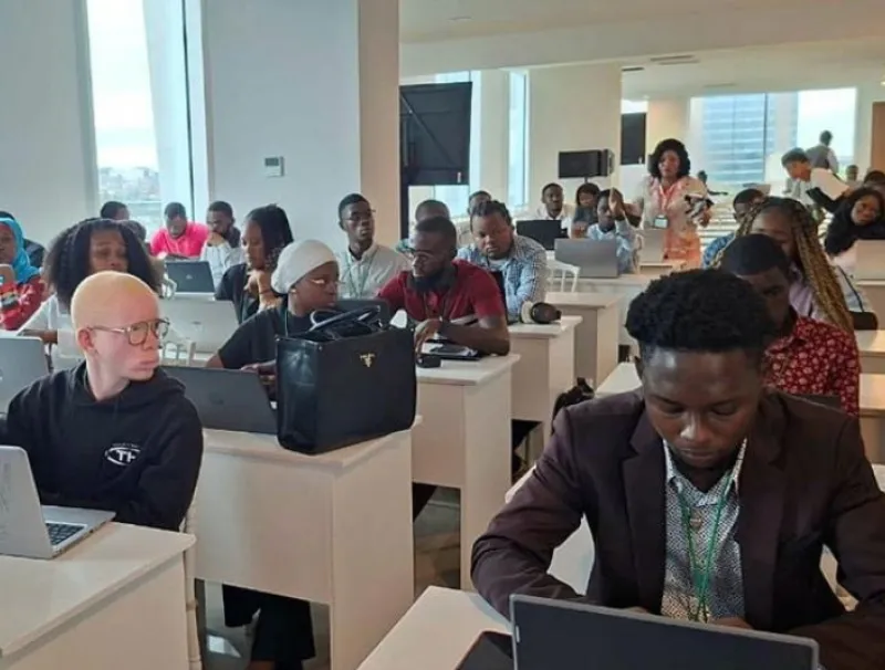 Une vue des jeunes formés à la cybercriminalité