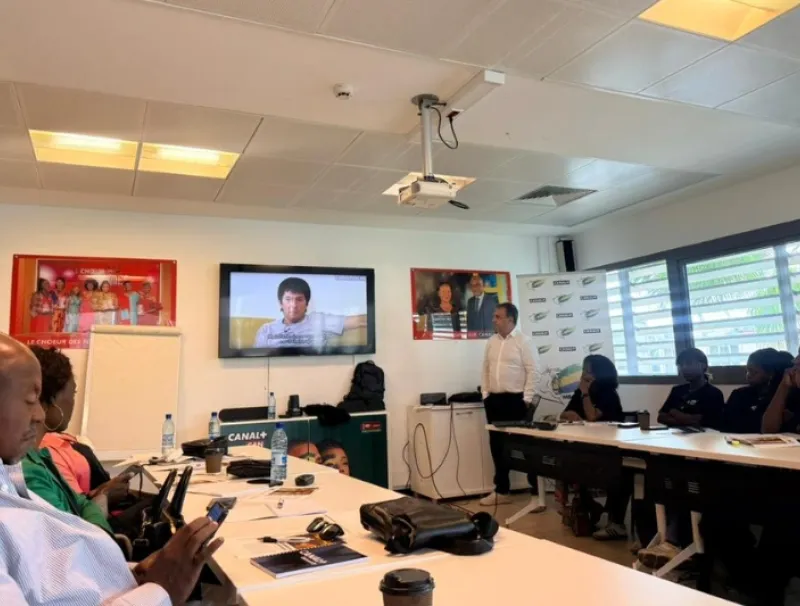 Session de formation organisée par CANAL+ University autour du journalisme sportif