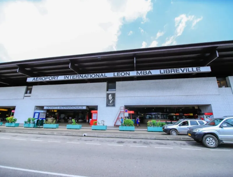 L'aéroport international Léon-Mba