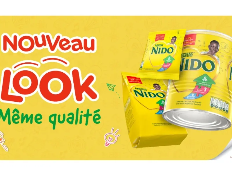 Communiqué | Nestlé Gabon dévoile le nouvel emballage de NIDO