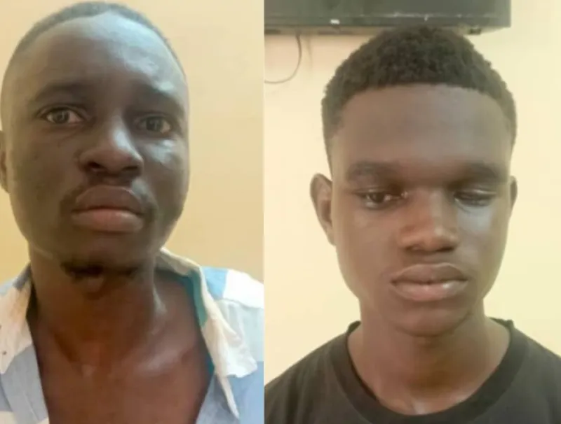 Arlan Ngakelé et Mombo Ndjami faux policiers arrêtés à Franceville