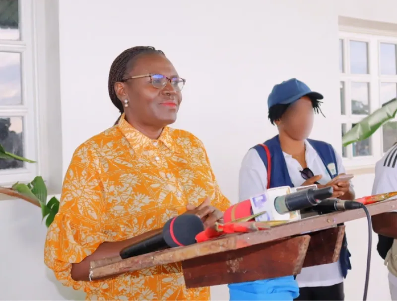 Odette Polo-Pandzou, ministre du Développement rural. © DR