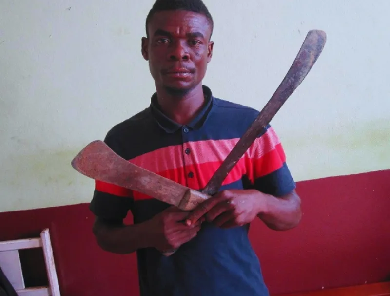 Melchior Biang Tomo Biyogo, l’auteur de l’agression. © DR