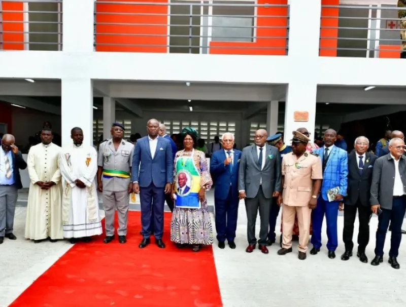 Lambaréné : inauguration du marché d'Isaac, un rêve devenu réalité !