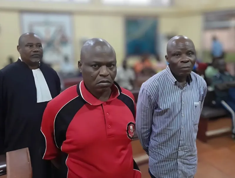 Claude Jean Mpiga et Casimir Mbinighi