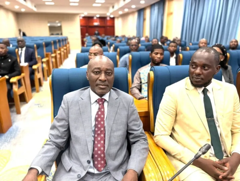 Une vue des partenaires sociaux, hier à l’Assemblée nationale 