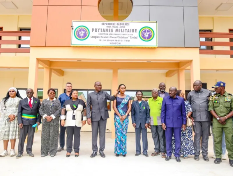 Éducation : le prytanée militaire de Ngouoni inauguré