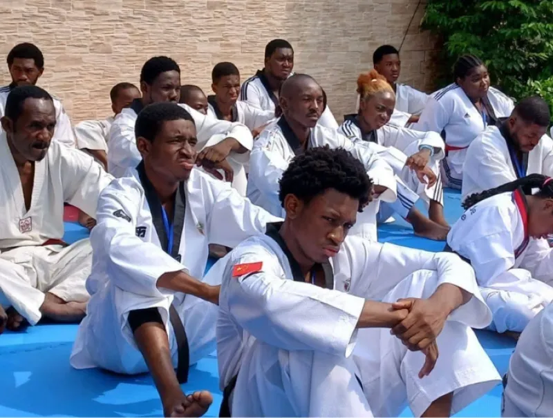 Taekwondo/passage de grades national : reussite totale. © DR