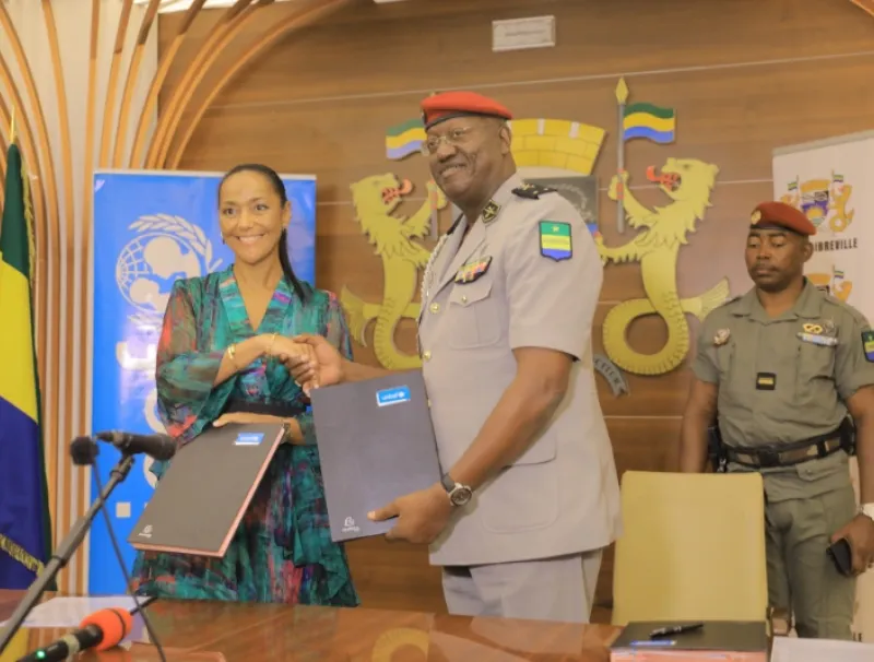Unicef Gabon et la mairie de Libreville