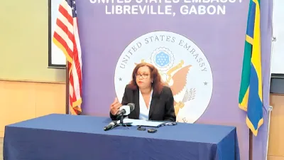 L’ambassadeur des États-Unis au Gabon, Vernelle Trim FitzPatrick