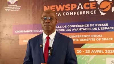 Aboubakar Mambinba Ndjoungui, Directeur général de l’Agence gabonaise d’études et d’observations spatiales (AGEOS)
