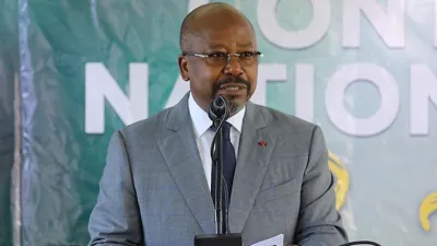 Alain Claude Bilie-By-Nze, président d'ensemble pour le Gabon