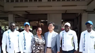 Ando Yoshio, ambassadeur du Japon au Gabon