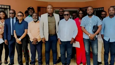 L’APIC-Gabon, au sortir d’un café-média, avec comme orateur, François Ndjimbi, responsable du média en ligne Gabonreview