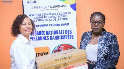 Armande Longo-Moulengui, ministre des Affaires sociales