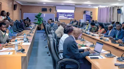 Une vue des parties prenantes à l’atelier sur les produits financiers adaptés à la filière avicole