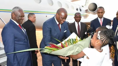 Brice Clotaire Oligui Nguema, président du Gabon