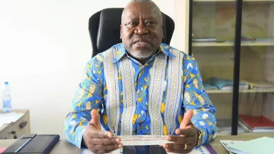 Brice Mbika Ndjambou, président de la Linafp