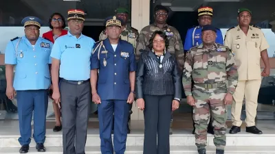 Brigitte Onkanowa, ministre de la défense