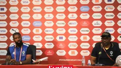 Thierry Mouyouma et Bruno Ecuele Manga