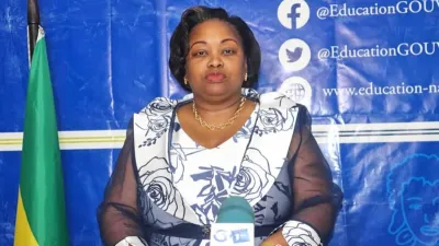 Camélia Ntoutoume-Leclercq, ministre d'état de l'éducation nationale