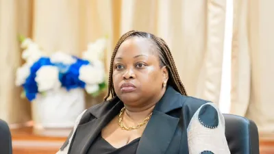 Camélia Ntoutoume-Leclercq, ministre d'état, ministre de l'éducation nationale