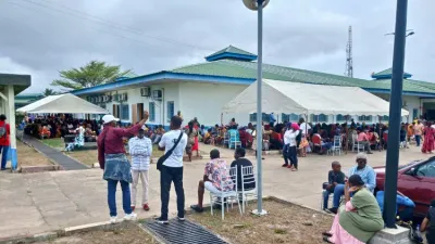 Énorme affluence au CHR de Ntchengue dès le premier jour de la caravane.