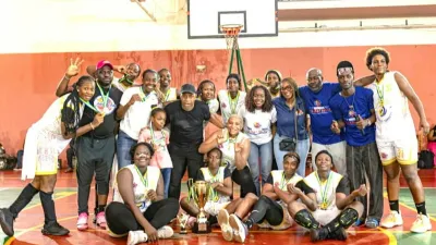 Charbo Squad chez les dames a remporté la Coupe du Gabon de basketball