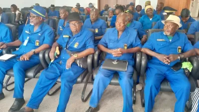 Les chefs de quartiers de franceville