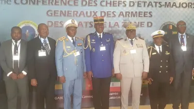 Les chefs d’état-major de la zone D