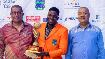 Chinhoi Robson, Vainqueur de l'Open de Moanda 