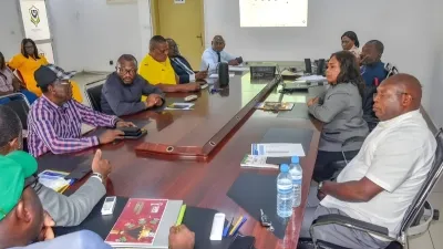 Une partie des membres du Comex de la Fégafoot