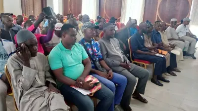 Une vue des commerçants lors de leur assemblée générale à la Chambre de commerce samedi dernier