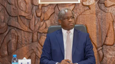 Hermann Immongault, vice-président du gouvernement gabonais