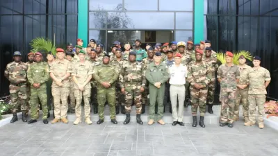 Photo de famille à l’ouverture de la conférence.