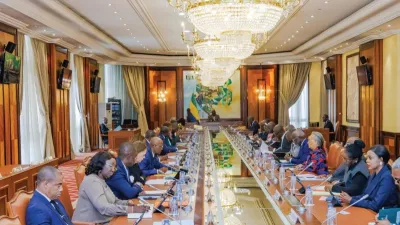 Conseil des ministres au Gabon