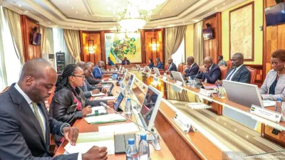 Conseil des ministres au Gabon