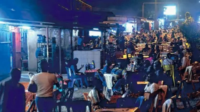 Débit de boisson à Libreville