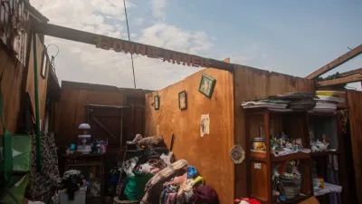 Dégats de pluie au pk10