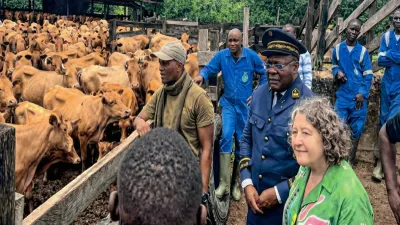Délégation ministérielle au ranch-Nyanga
