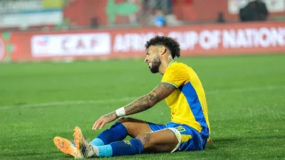 Denis Bouanga, footballeur international gabonais