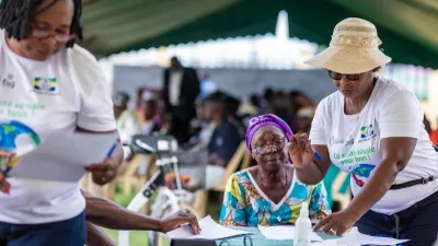 Phase de dépistages sur l’un des sites de la commune