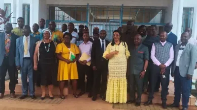 Une vue des participants à la cérémonie d'installation de la commission provinciale des droits de l'homme