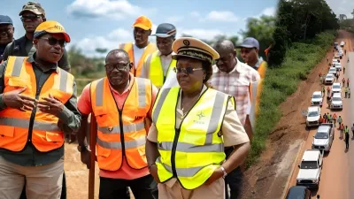 Edgard Moukoumbi, ministre des Travaux publics