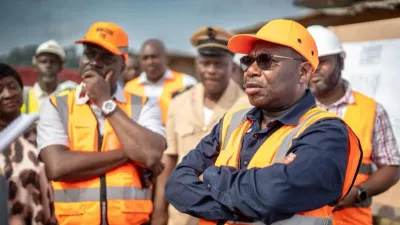 Edgard Moukoumbi, ministre des Travaux publics