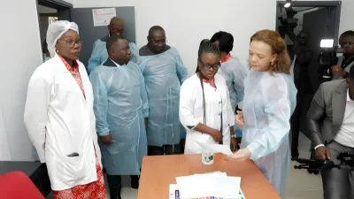 Elsa Nkana Joséphine Ayo-Bivigou, ministre de la Santé au CNT