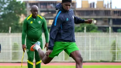 Entrainements de l'équipe nationale U20 du Gabon