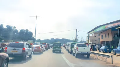L’entrée de l’Hôpital régional de Melen