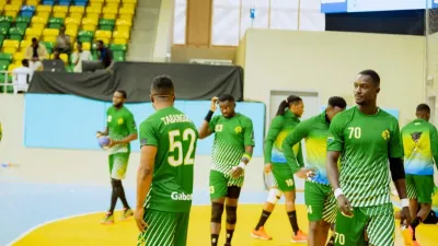 L’équipe du Gabon de handball