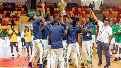 L’équipe nationale de basketball en route pour l’AfroCan